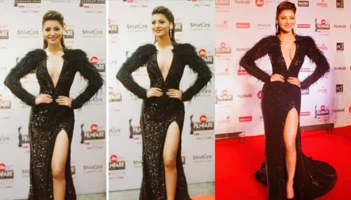 Urvashi Rautela&#039;s sizzling black gown gets her trolled on Instagram—Check pics