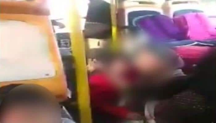 Mob protesting against Padmaavat release attacks school bus in Gurugram