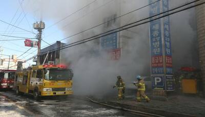 Blaze in South Korean hospital kills 41, more than 70 injured