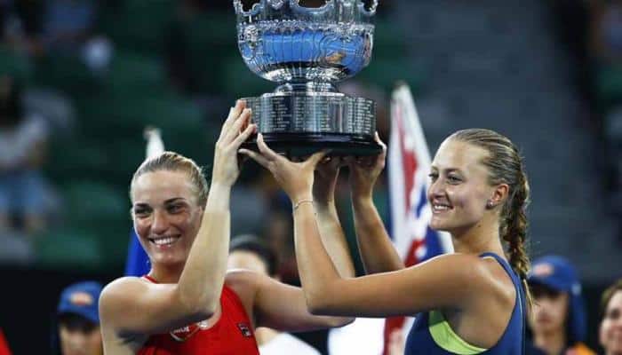 Timea Babos, Kristina Mladenovic win Australian Open women&#039;s doubles