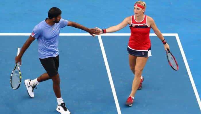 Australian Open: Rohan Bopanna and Timea Babos enter mixed doubles final