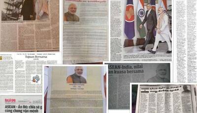 Historic milestone: PM Narendra Modi writes article for 27 newspapers in 10 languages on the visit of ASEAN leaders