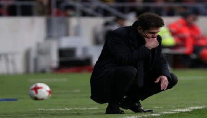 Copa del Rey: Atletico Madrid manager Diego Simeone banned for three cup games for Sevilla protests