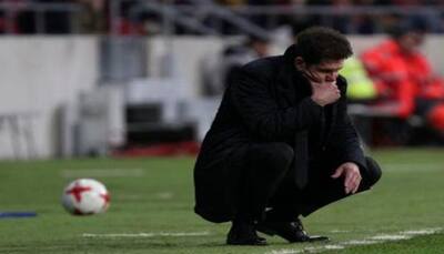 Copa del Rey: Atletico Madrid manager Diego Simeone banned for three cup games for Sevilla protests