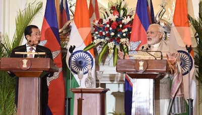 India, Cambodia ink four pacts, PM Modi says ready to further strengthen ties