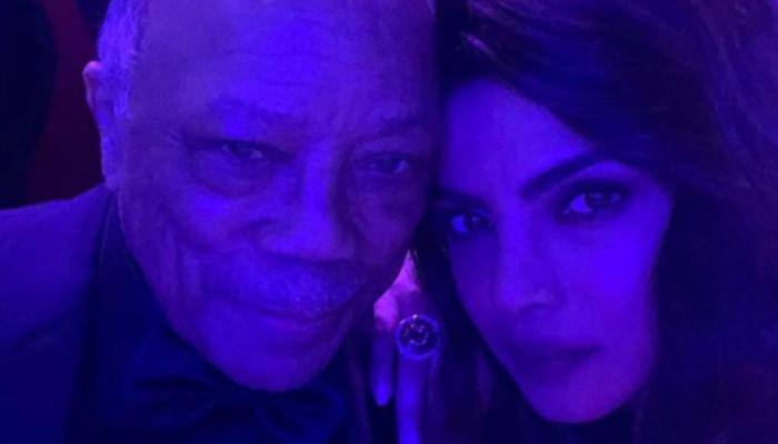 Priyanka Chopra&#039;s fan moment with Quincy Jones