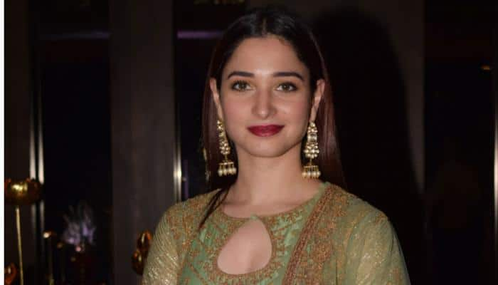 Shoe hurled at Baahubali actress Tamannaah Bhatia – Watch video