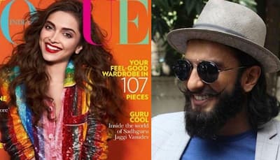 Deepika Padukone sizzles on Vogue cover; Ranveer Singh's reaction will melt your heart—See pic