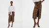 This 'mini skirt' by Zara resembles traditional lungi