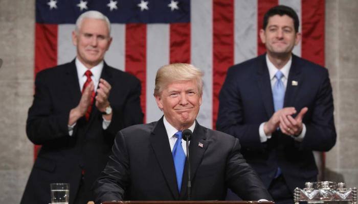 Merit-based immigration, end of visa lottery: Donald Trump&#039;s vision in first State of the Union address