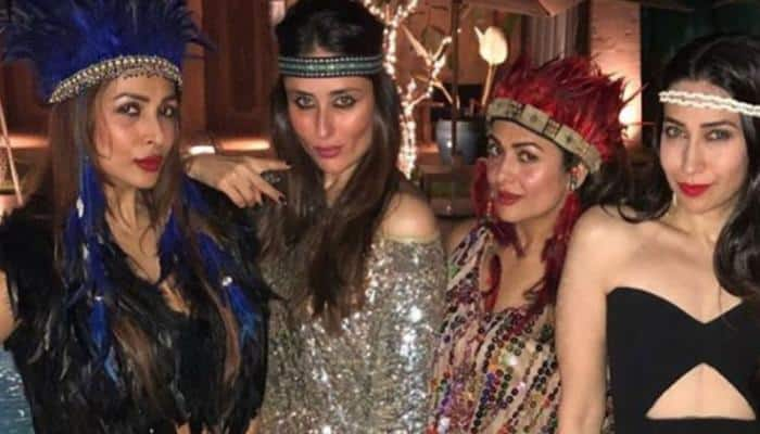 Amrita Arora&#039;s 40th birthday bash got Kareena, Karisma, Malaika shimmer in style—Pics