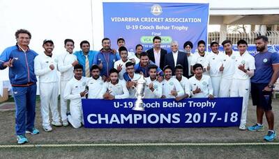 After maiden Ranji Trophy title, Vidarbha win 1st Cooch Behar Trophy