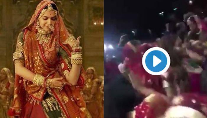 Padmaavat: Families in San Francisco Bay book entire show, perform Ghoomar before watching film –Watch