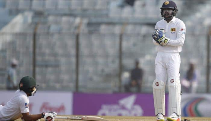 1st Test: Sri Lanka come up with strong reply to Bangladesh&#039;s mammoth total 