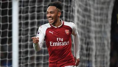 EPL: Aubameyang scores on Arsenal debut, Manchester United win to cut gap at top