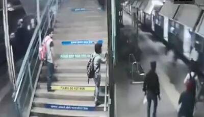 WATCH: Brave RPF constable saves boy from getting crushed under train in Mumbai