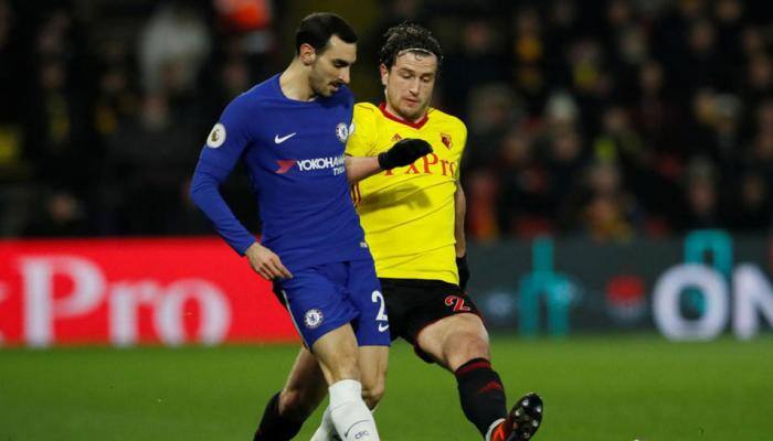 English Premier League: Watford late show sinks 10-man Chelsea