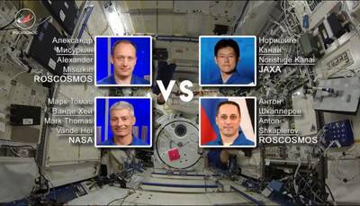 When astronauts tossed the shuttle: First badminton match played in outer space