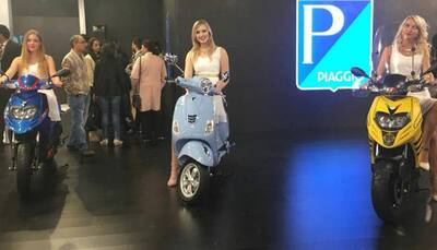 Auto Expo 2018 : Piaggio launches Aprilia SR125