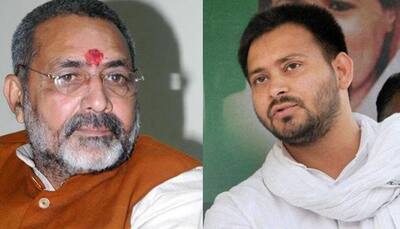  Tejashwi attacks PM Modi, Nitish after FIR registered against Giriraj Singh