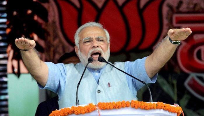 Modi targets 'magician' Manik Sarkar in Tripura rally, says 'his dark era will go soon'