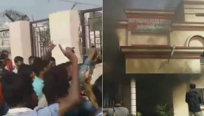 Odisha: 200 locals set police station on fire over custodial death of prisoner