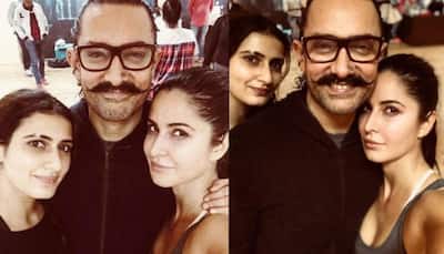 Aamir Khan, Fatima Sana Shaikh and Katrina Kaif's 'Thugs Of Hindostan' pics go viral