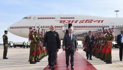PM Narendra Modi arrives in Jordan to rousing welcome; greeted with chants of 'Bharat Mata Ki Jai' 