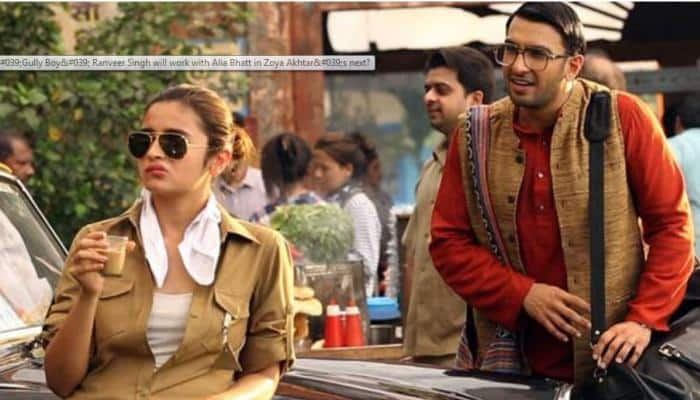 First look out! Ranveer Singh, Alia Bhatt go de-glam for &#039;Gully Boy&#039;