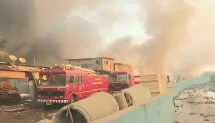 Mumbai: Fire breaks out at scrap market in Kurla, no casualty reported