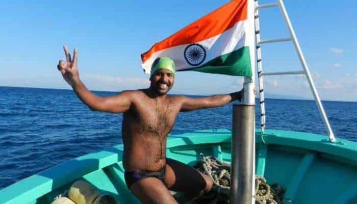  Rohan More becomes first Asian to swim across Ocean Seven