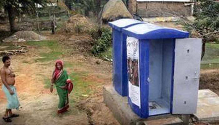 Woman constructs toilet in Bihar by begging