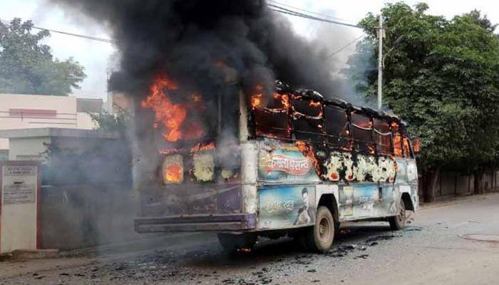 Violence in Allahabad over Dalit student&#039;s killing; UP govt announces compensation