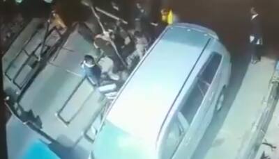Watch: BJP MLA’s son and supporters beat up toll plaza employee in UP