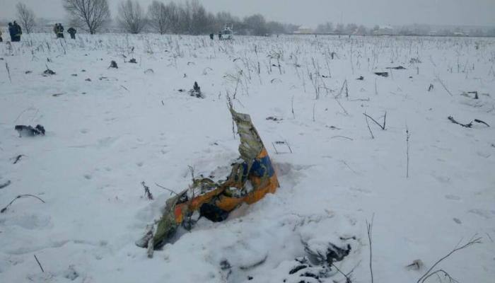 Ice on speed sensors may have caused Russian plane crash