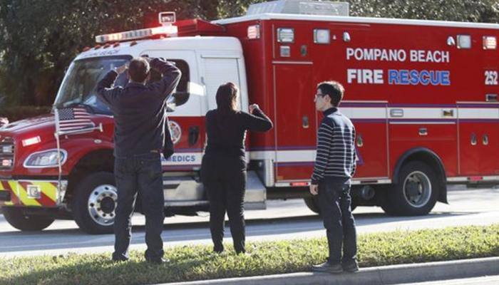 Florida school shooting: 17 killed, suspect arrested; Donald Trump offers condolences