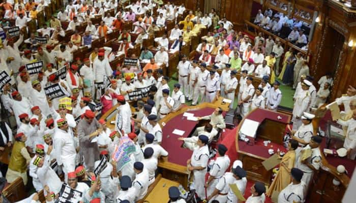 Heated exchanges lead to adjournment of UP Assembly for 55 minutes
