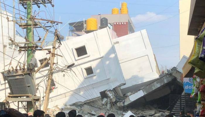 Building collapses in Bengaluru, at least 3 killed, many trapped