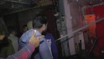 Fire in 5 shops in Kanpur’s Naveen market, three fire tenders rushed