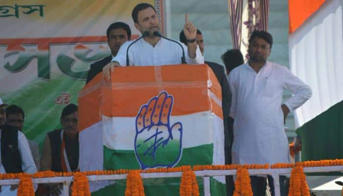 Tripura polls: Congress doesn&#039;t make false promises like BJP, says Rahul Gandhi