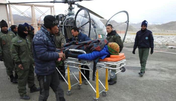 IAF rescues pregnant woman with unique condition from a remote village in Ladakh 