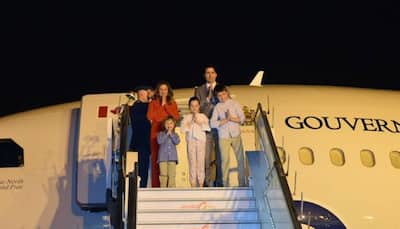  Canadian PM Justin Trudeau arrives in India for week-long state visit