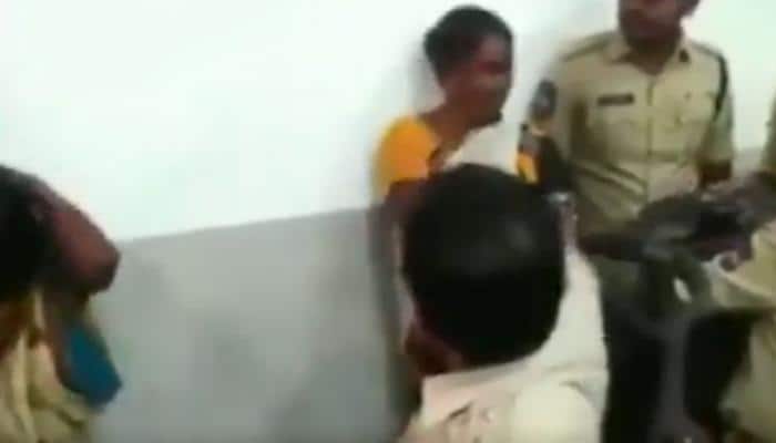 Caught on camera: Hyderabad top cop slaps woman accused of theft, transferred