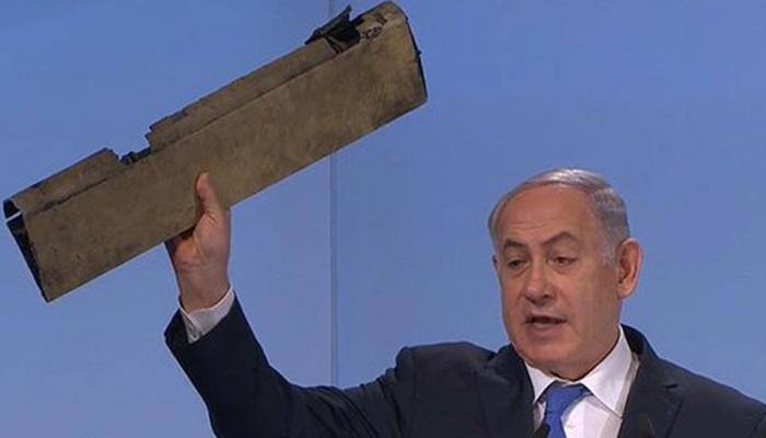 &#039;Don&#039;t test Israel&#039;, Benjamin Netanyahu warns Iran, brandishing drone &#039;piece&#039;