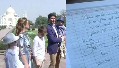 Justin Trudeau visits Taj Mahal; here's what Canadian PM said about historic monument