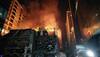 Fire guts textile market in Haitian capital
