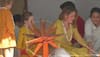 Watch: In Indian avatar, Trudeau family spins charkha at Sabarmati Ashram in Ahmedabad