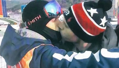 Love is love: Televised gay kiss lights up Olympics