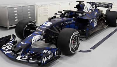 Red Bull launch new F1 car with temporary livery