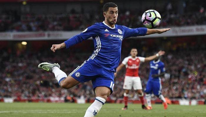 Champions League: Chelsea&#039;s Hazard dismisses comparisons to Lionel Messi and Cristiano Ronaldo